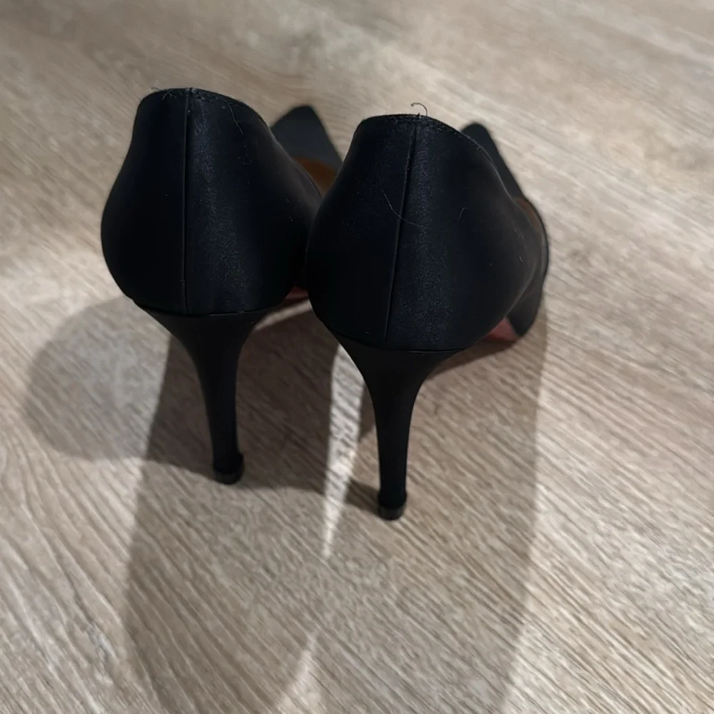 CHRISTIAN LOUBOUTIN satin pumps